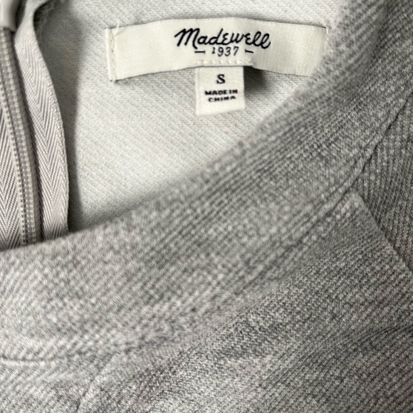 Madewell Light Gray Sweater Dress - Picture 4 of 7